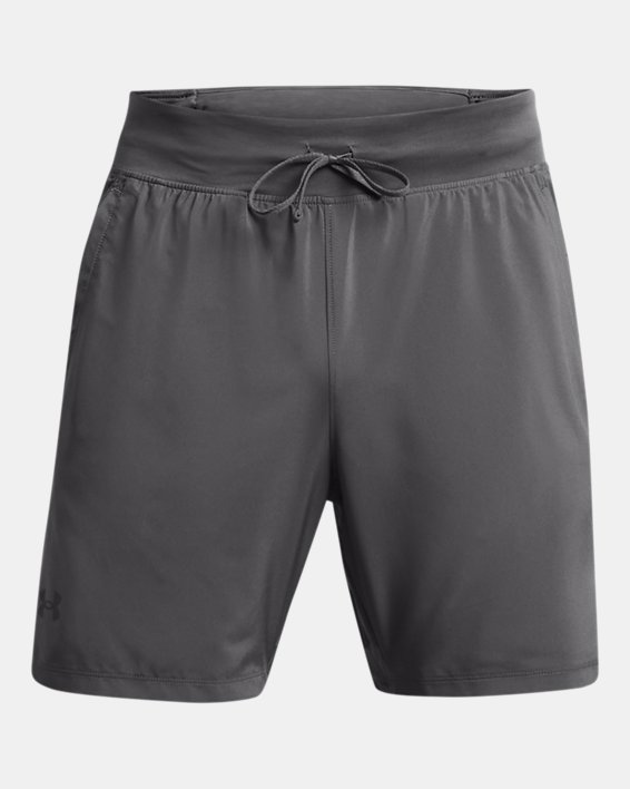 Men's UA Launch Elite 2-in-1 7'' Shorts in Gray image number 5